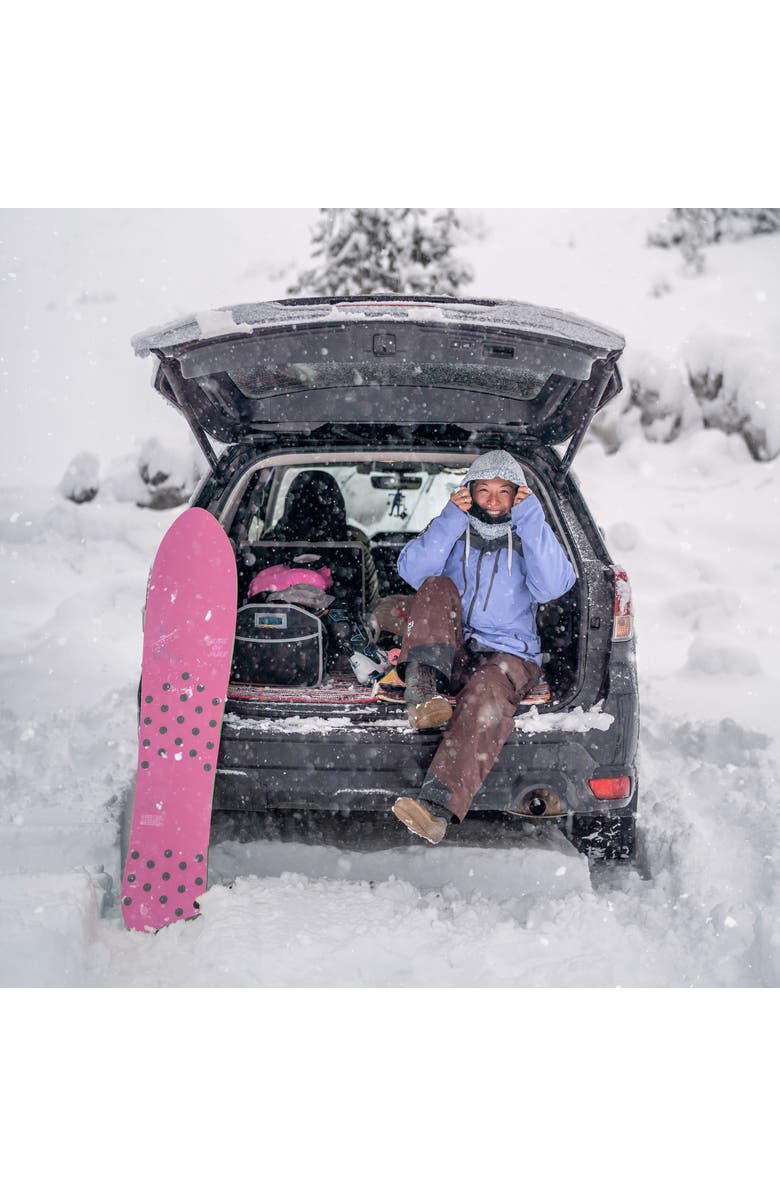 Turtle Fur High Pile Fleece Booter Overhood, Alternate, color, Black