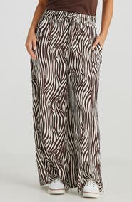 Brave+True Liza Stripe Wide Leg Pants