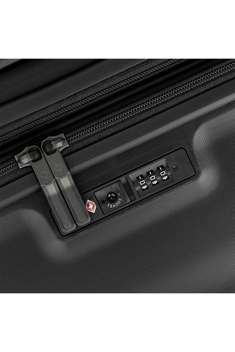 Elevation Plus Global 22" Carry On Luggage, Alternate, color, Triple Black