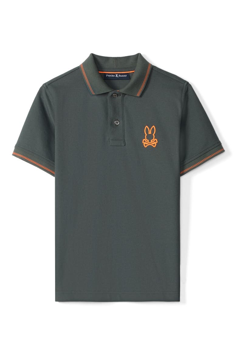 Kids' Stanwood Cotton Pique Polo, Main, color, URBAN CHIC