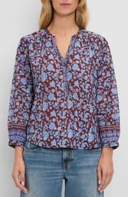 Michael Stars Katarina Print Top
