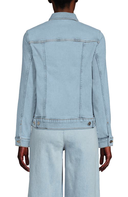 LANDS' END LANDS' END DENIM TRUCKER JACKET 