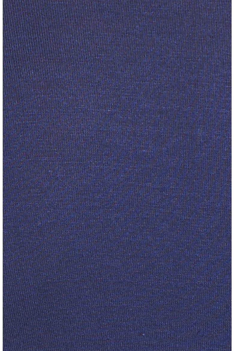 Intimates All American Jersey Robe, Alternate, color, NAVY