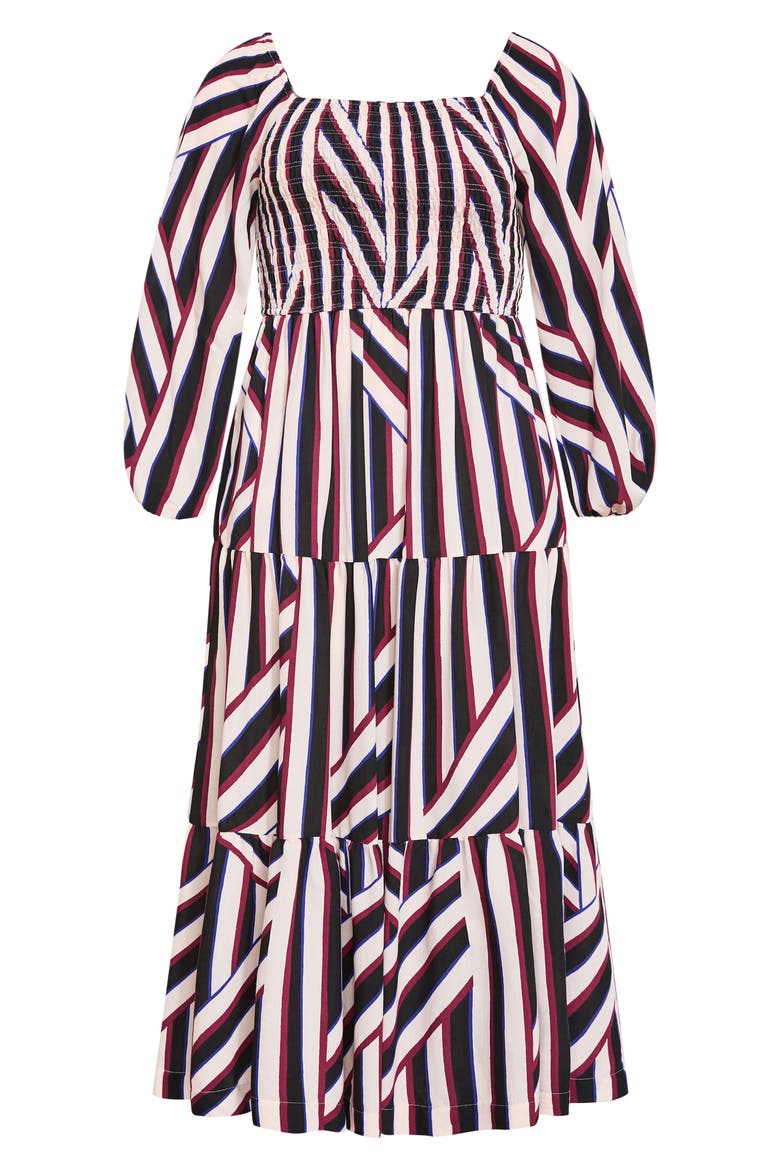 Timeless Stripe Long Sleeve Dress, Alternate, color, TIMELESS STRIPE