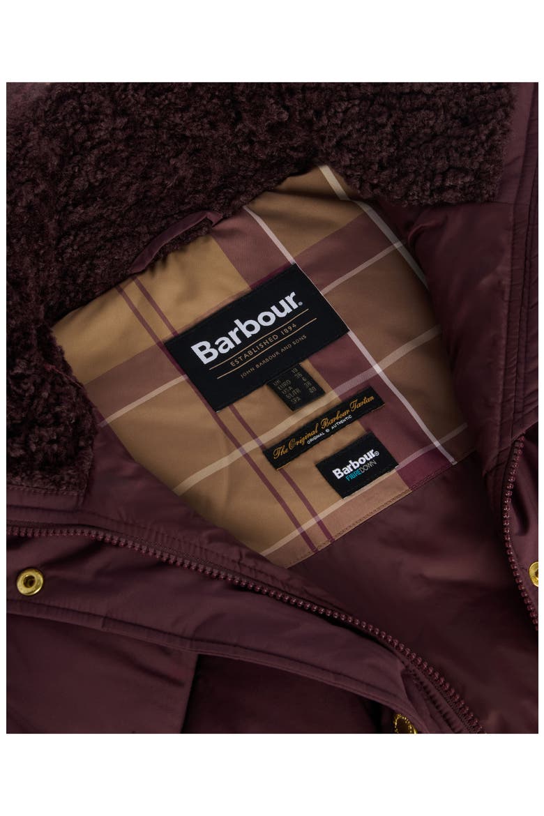 Becky Diamond Quilted Puffer Vest, Alternate, color, BLACK CHERRY/ MUTED TARTAN