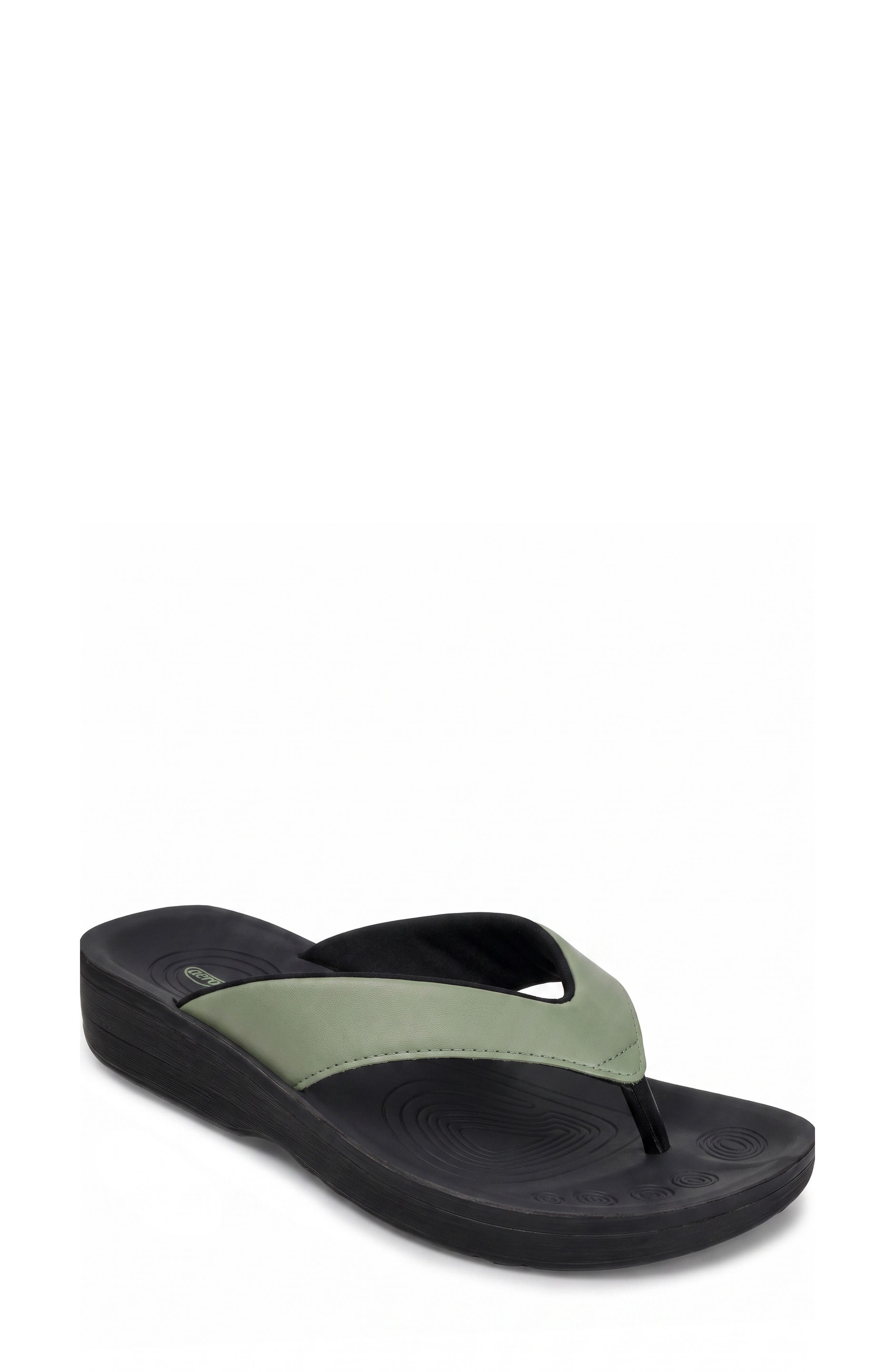 Flumen Flip Flop, Main, color, GREEN