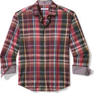 Tommy Bahama Frontera Luxe Plaid Silk Blend Shirt