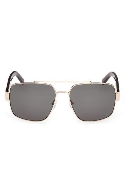 58mm Navigator Sunglasses