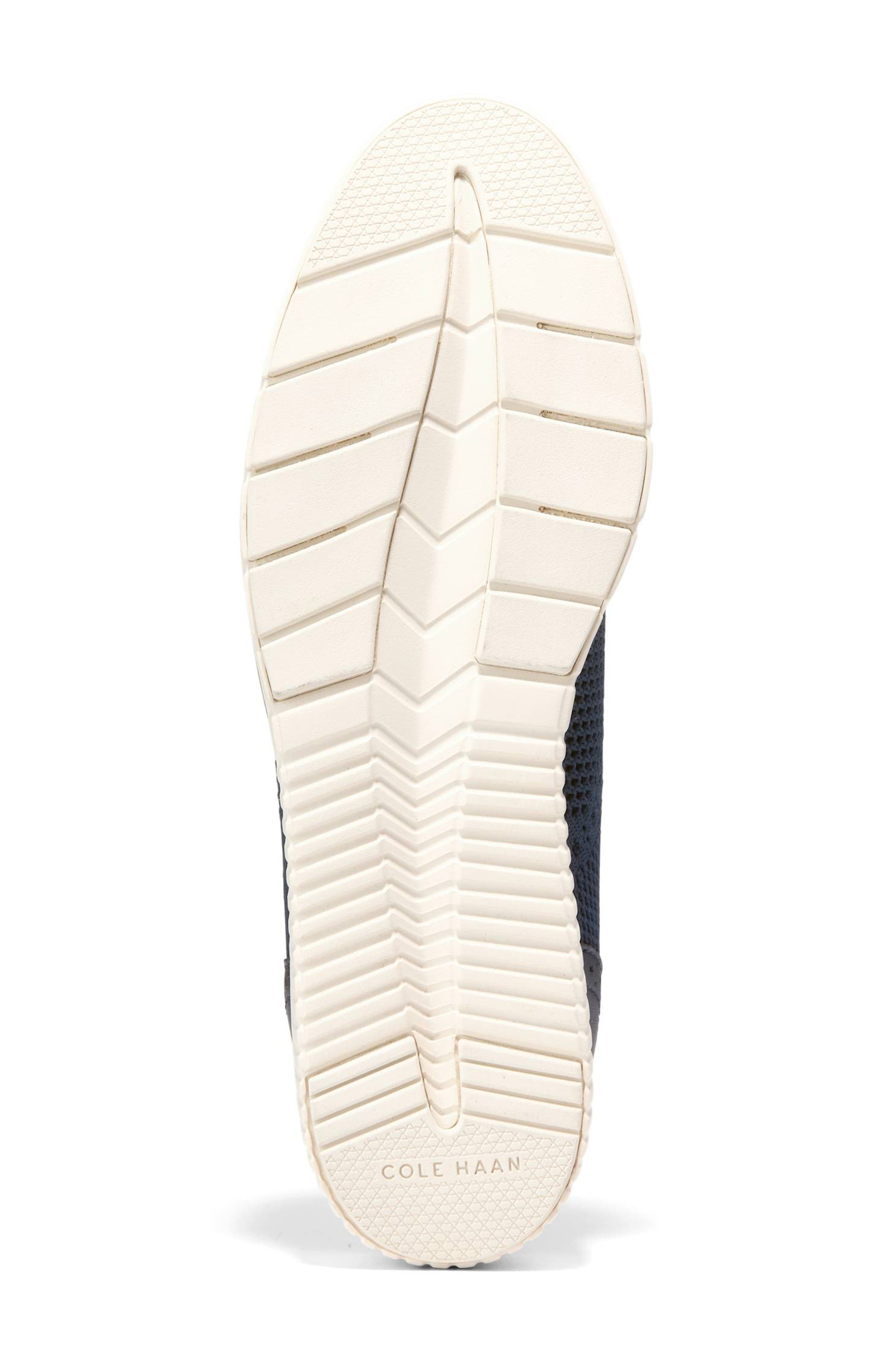 Grand City Platform Oxford, Alternate, color, NAVY KNIT/ IVORY