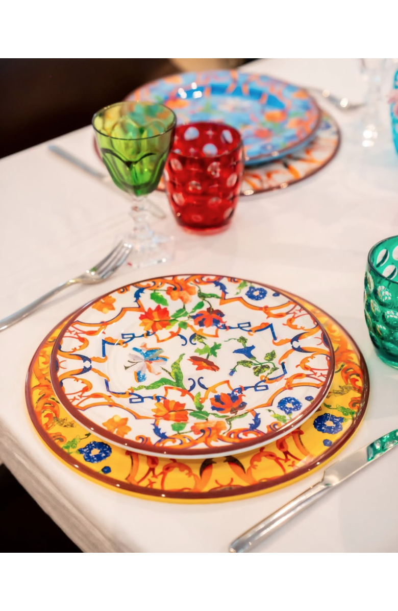 Mario Luca Giusti Pancale Dinner Plate, Alternate, color, White