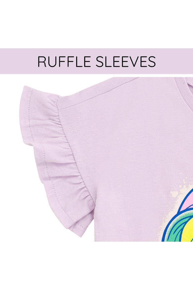 Starshine 2-Piece T-Shirt and Leggings Set, Alternate, color, Lilac Pink