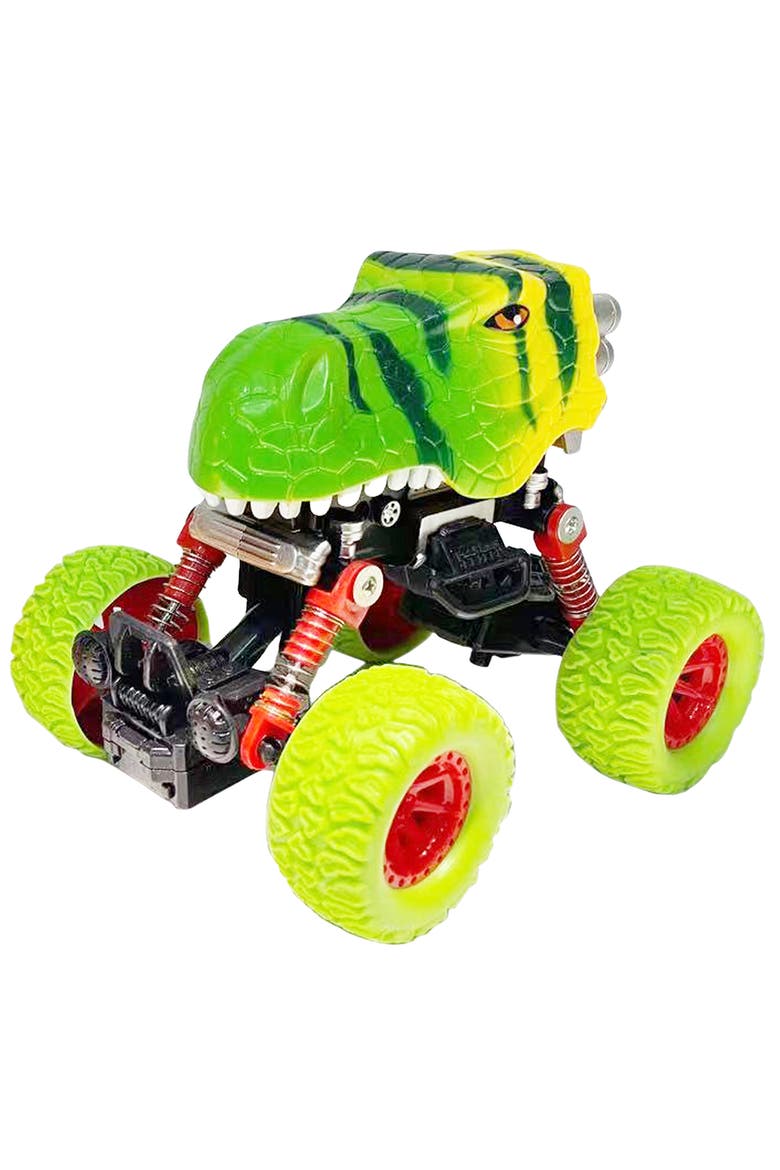 Big Wheels Dinosaur Truck, Alternate, color, Multicolored