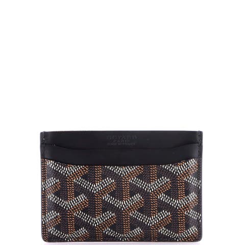 Saint Sulpice Card Holder Coated Canvas