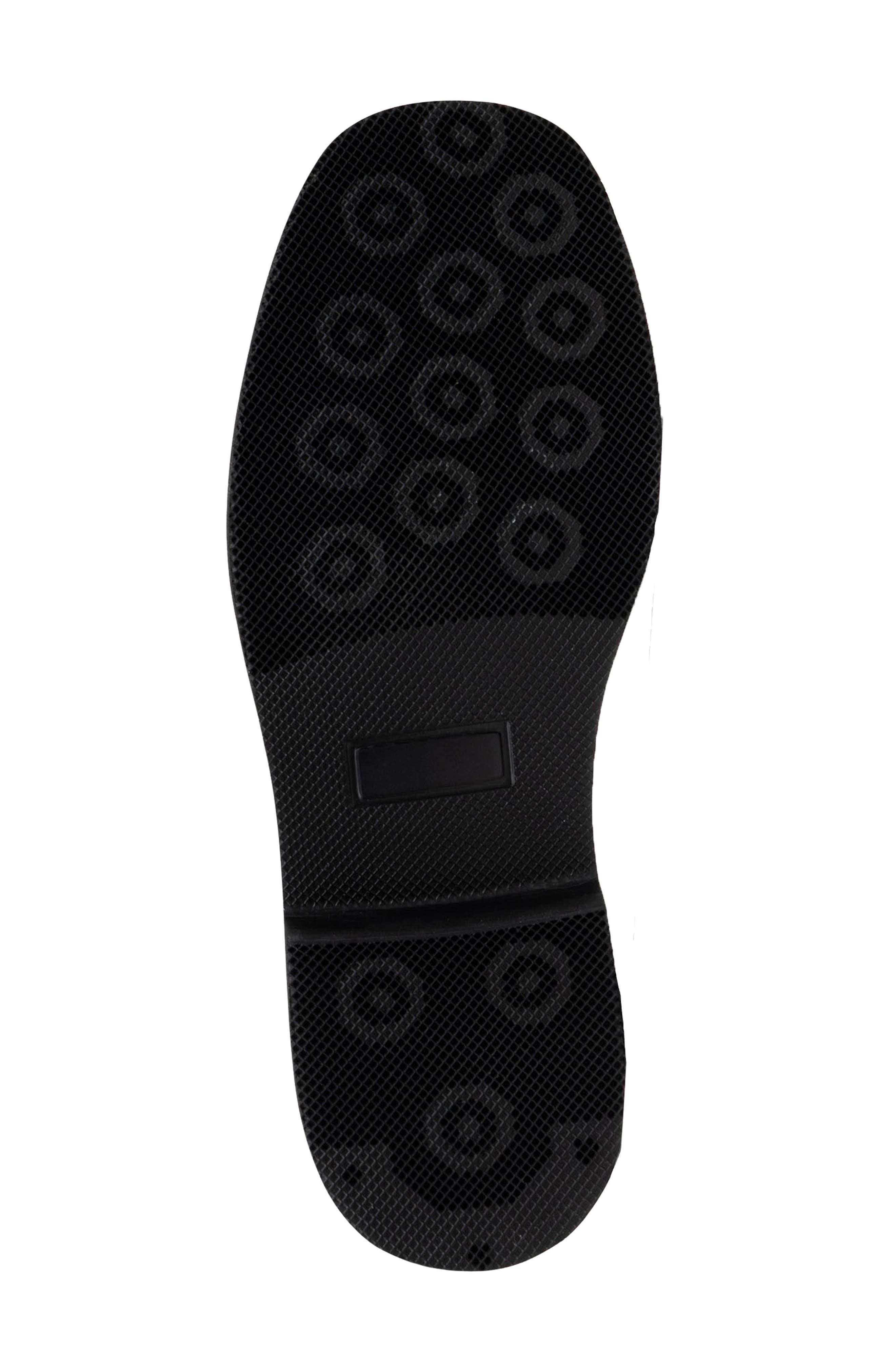 Donald Pliner Croc Embossed Loafer, Alternate, color, Navy