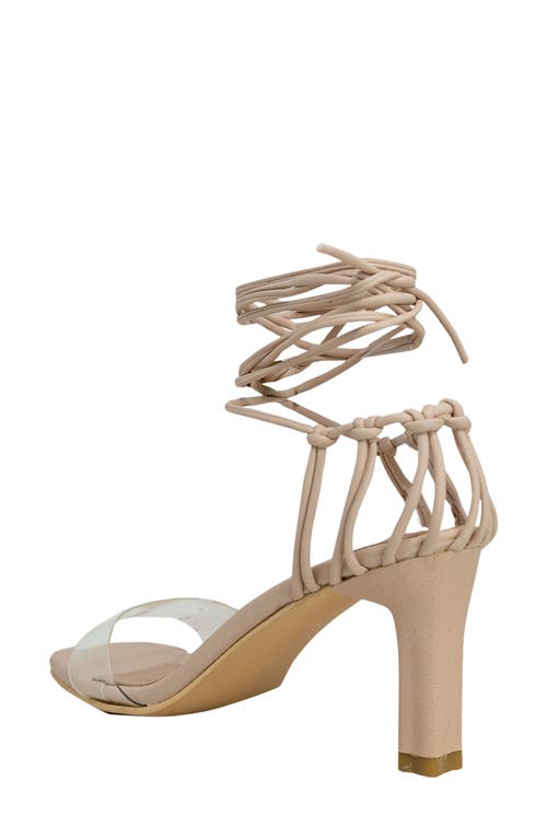 Chase & Chloe Chase And Chloe Vance Ankle Wrap Sandal