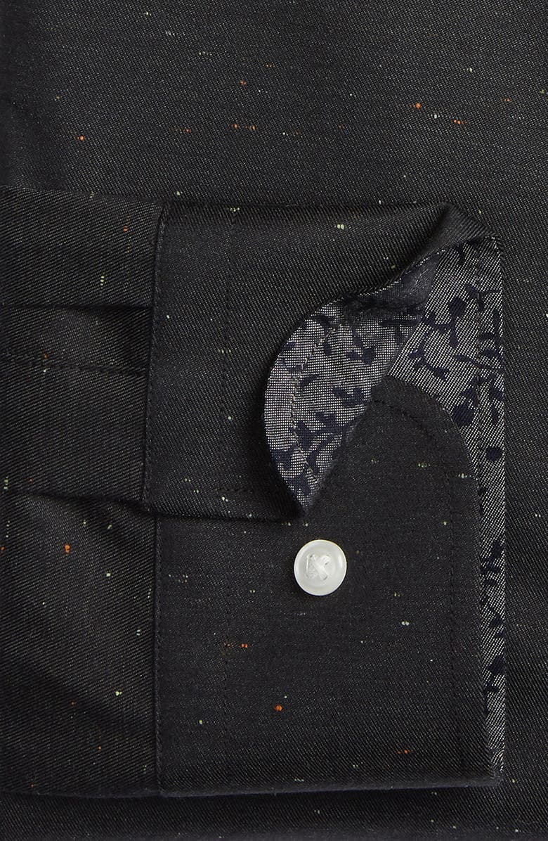 NORDSTROM MEN'S SHOP Trim Fit Non-Iron Solid Dress Shirt, Alternate, color, 