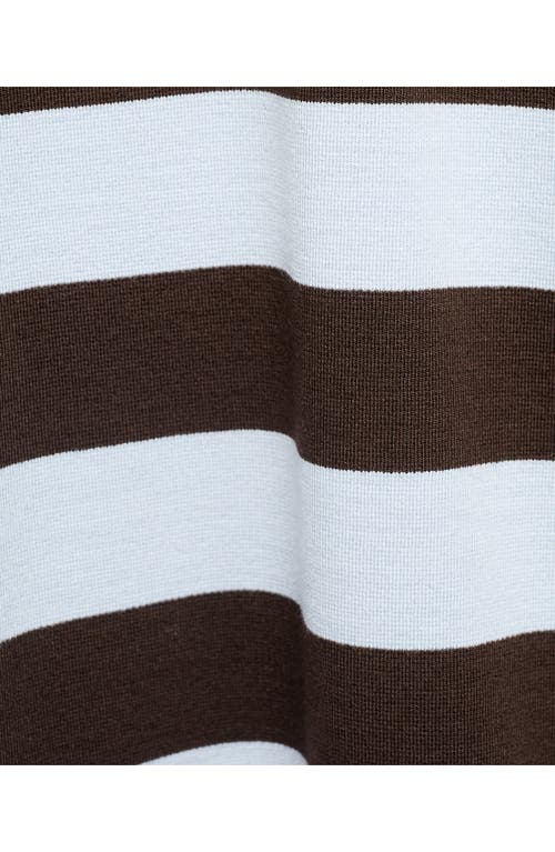 Mango Stripe T-shirt In Brown