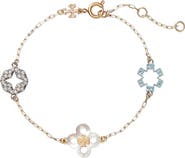 Tory Burch Forget Me Not Station Bracelet