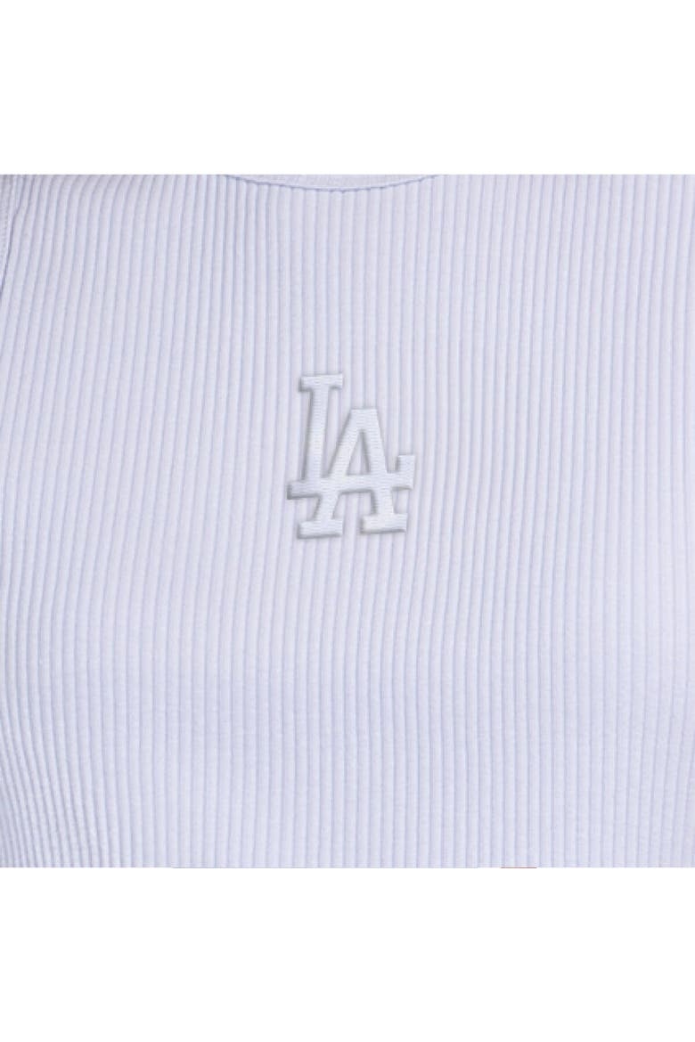 Women's Starter Light Blue Los Angeles Dodgers Pastels Ribbed Tank Top, Alternate, color, Light Blue