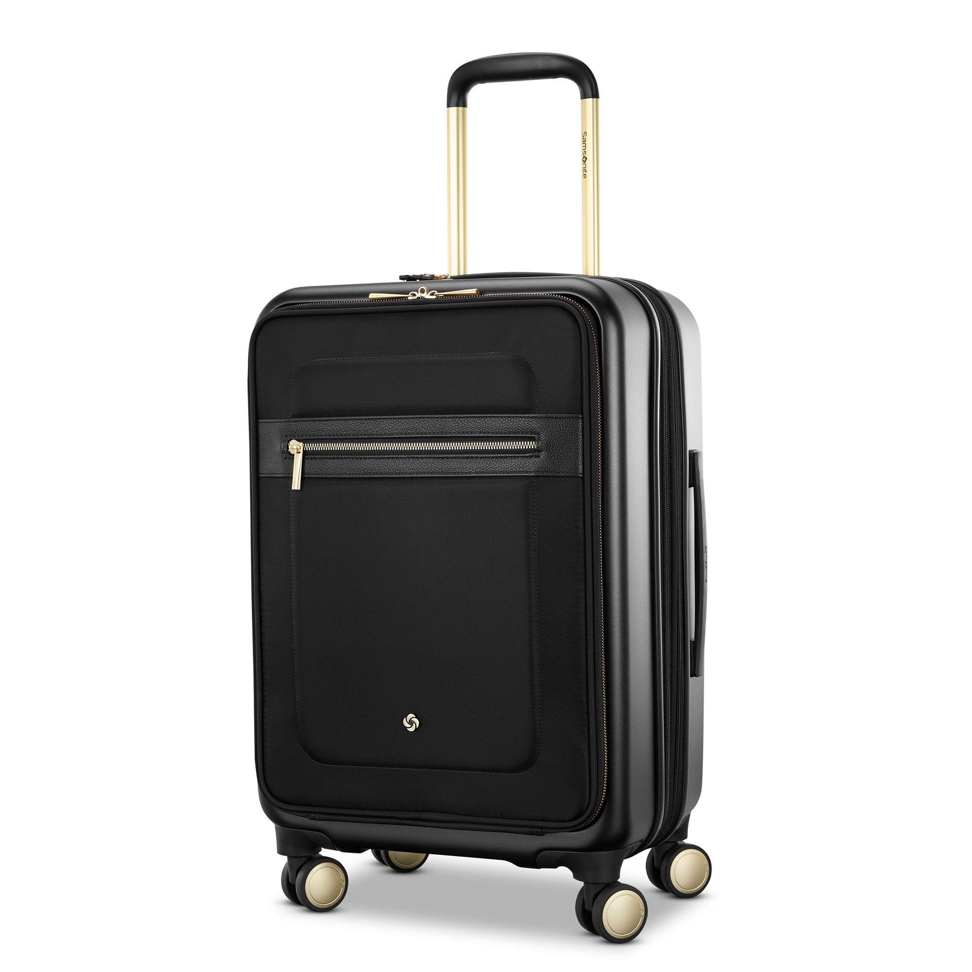 Samsonite Mobile Solution 2 Expandable 20" Carry-on Spinner Luggage In Black