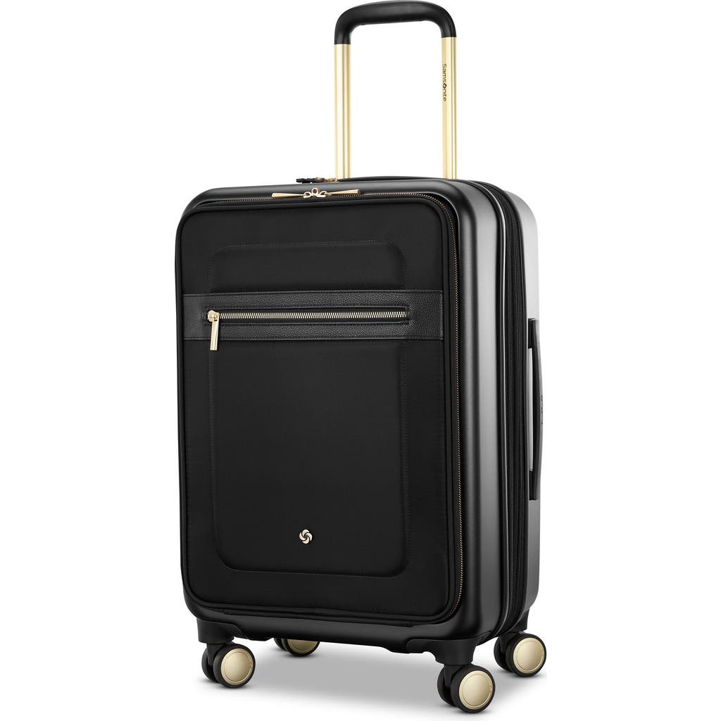 Samsonite Mobile Solution 2 Expandable 20" Carry-on Spinner Luggage In Black