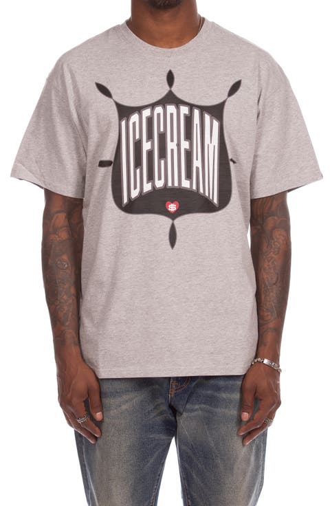Emblem Cotton Graphic T-Shirt