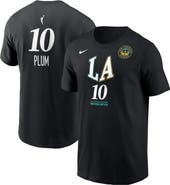 Nike Men's Nike Kelsey Plum Black Los Angeles Sparks Name & Number Rebel Edition T-Shirt