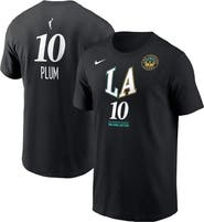 Nike Men's Nike Kelsey Plum Black Los Angeles Sparks Name & Number Rebel Edition T-Shirt