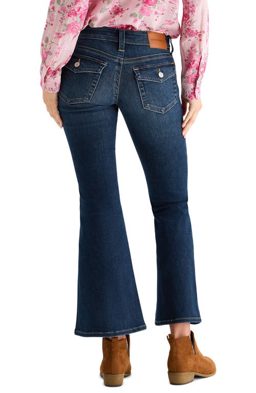 Lucky Brand Low Rise Ankle Flare Jeans In Blue