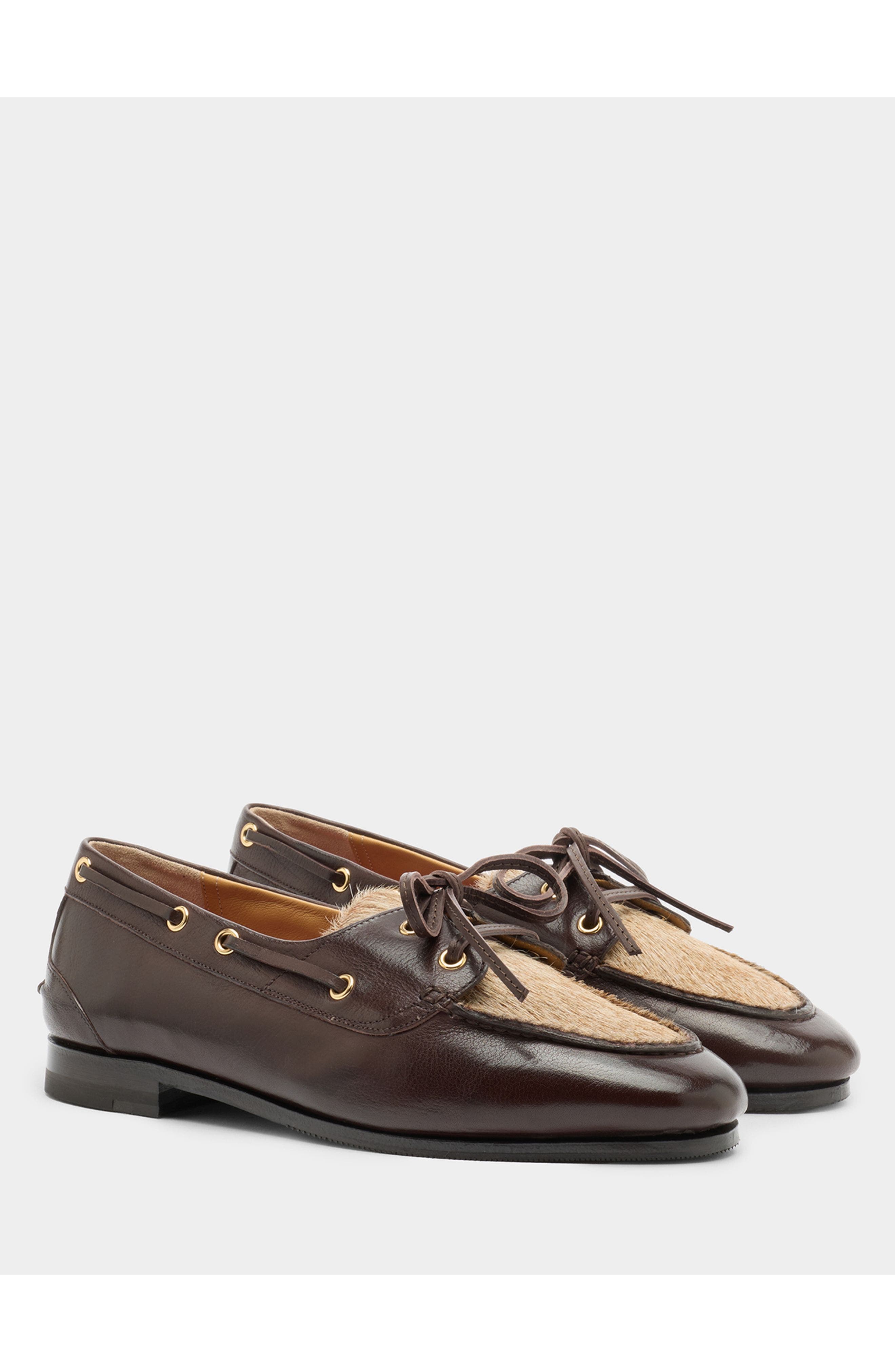 Bally Winter Capsule Derby in Buffalo Leather, Alternate, color, Brown