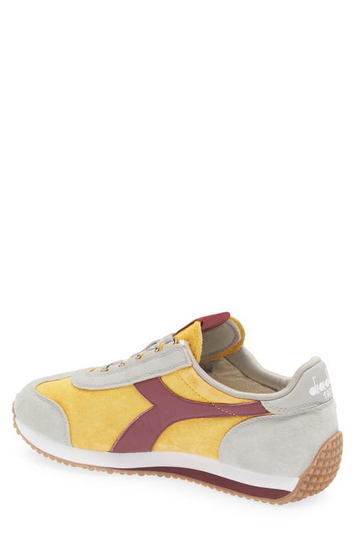 Diadora Equipe 75 Sneaker In Yellow