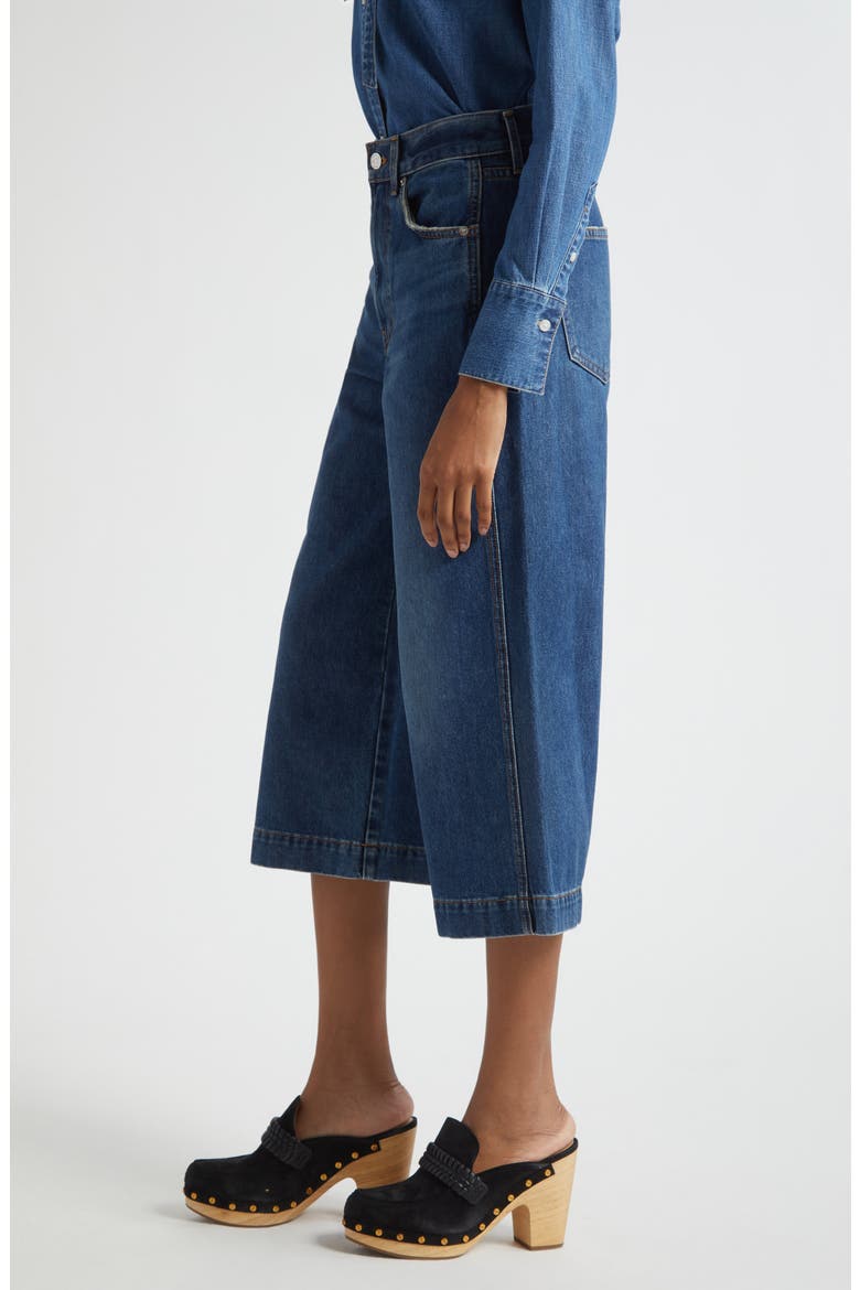 Marlow High Waist Culotte Jeans, Alternate, color, BANDIT