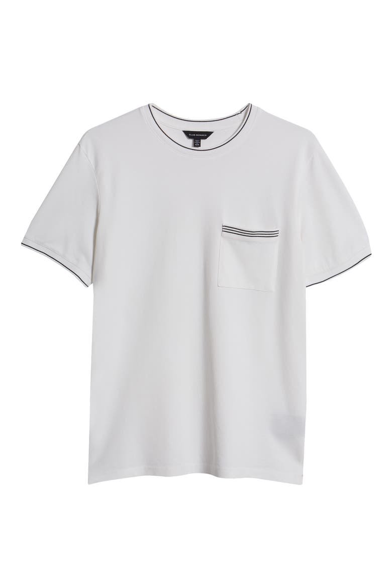 Crewneck Pocket T-Shirt, Alternate, color, WHITE