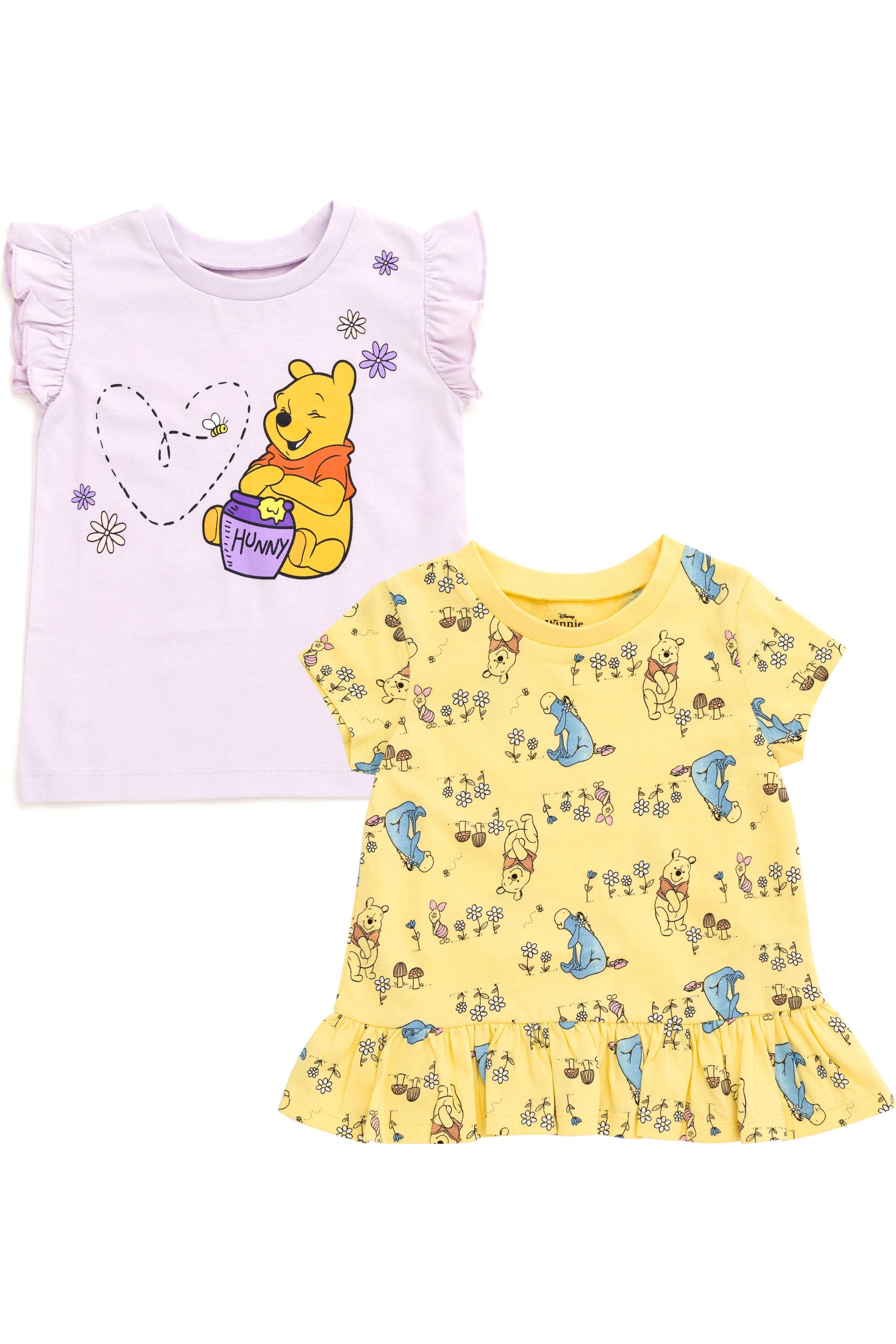 selected Pooh Purple Yellow