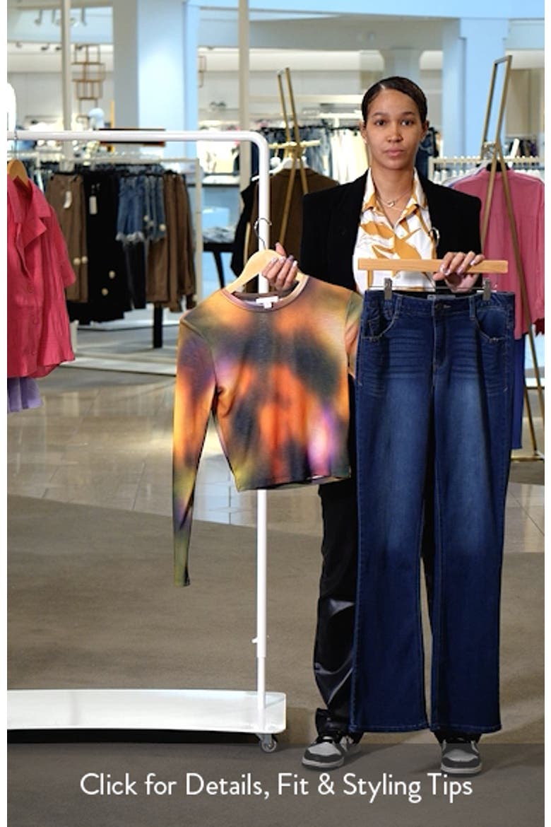 Brittany High Waist Baby Bootcut Jeans video