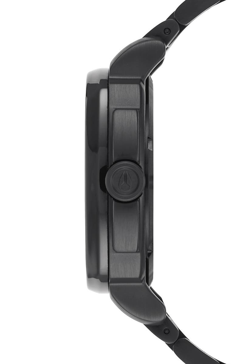 Nixon Charger Bracelet Watch, 42mm, Alternate, color,