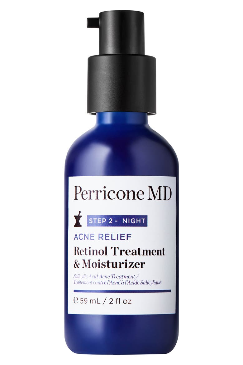 Acne Relief Retinol Treatment & Moisturizer, Main, color, NO COLOR