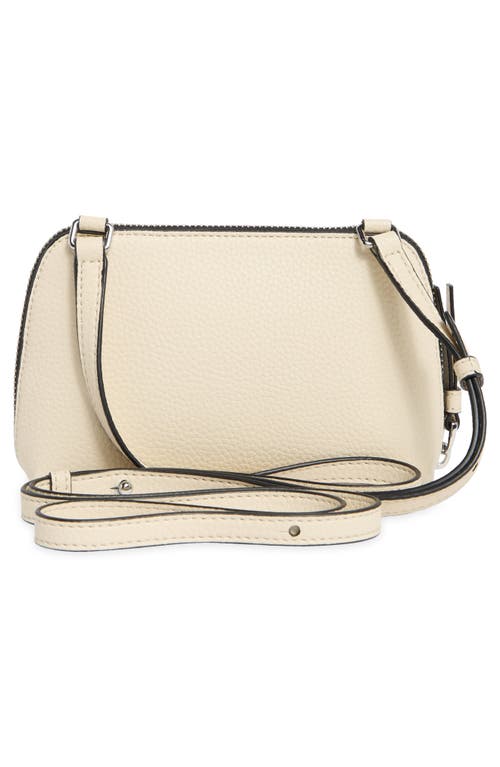 Marc Jacobs Small Leather Crossbody Bag In Marshmallow