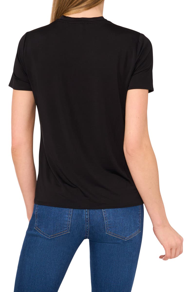 Ted Baker Crewneck T-Shirt, Alternate, color, Rich Black