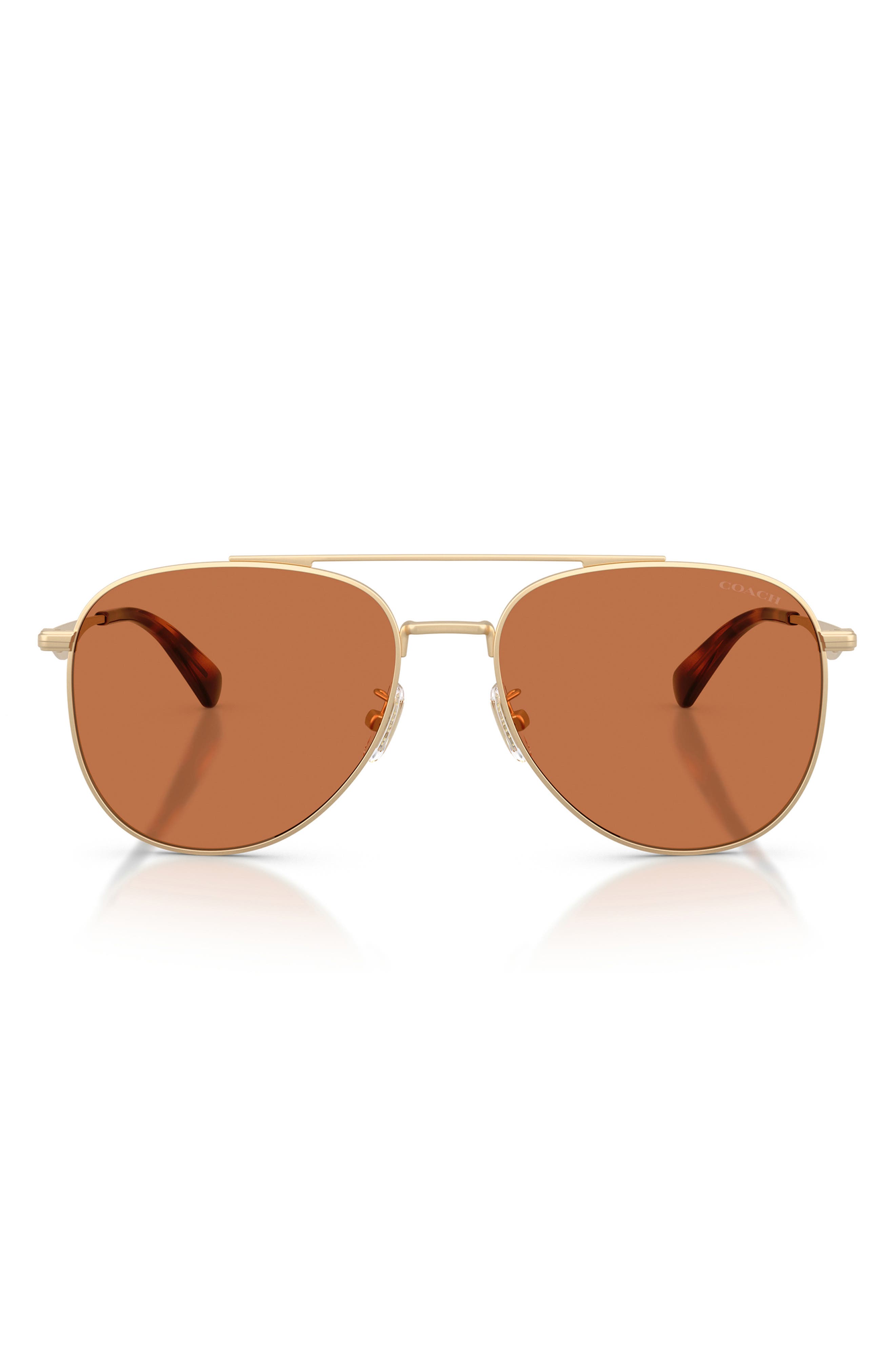 SATIN LIGHT GOLD / AMBER SOLID