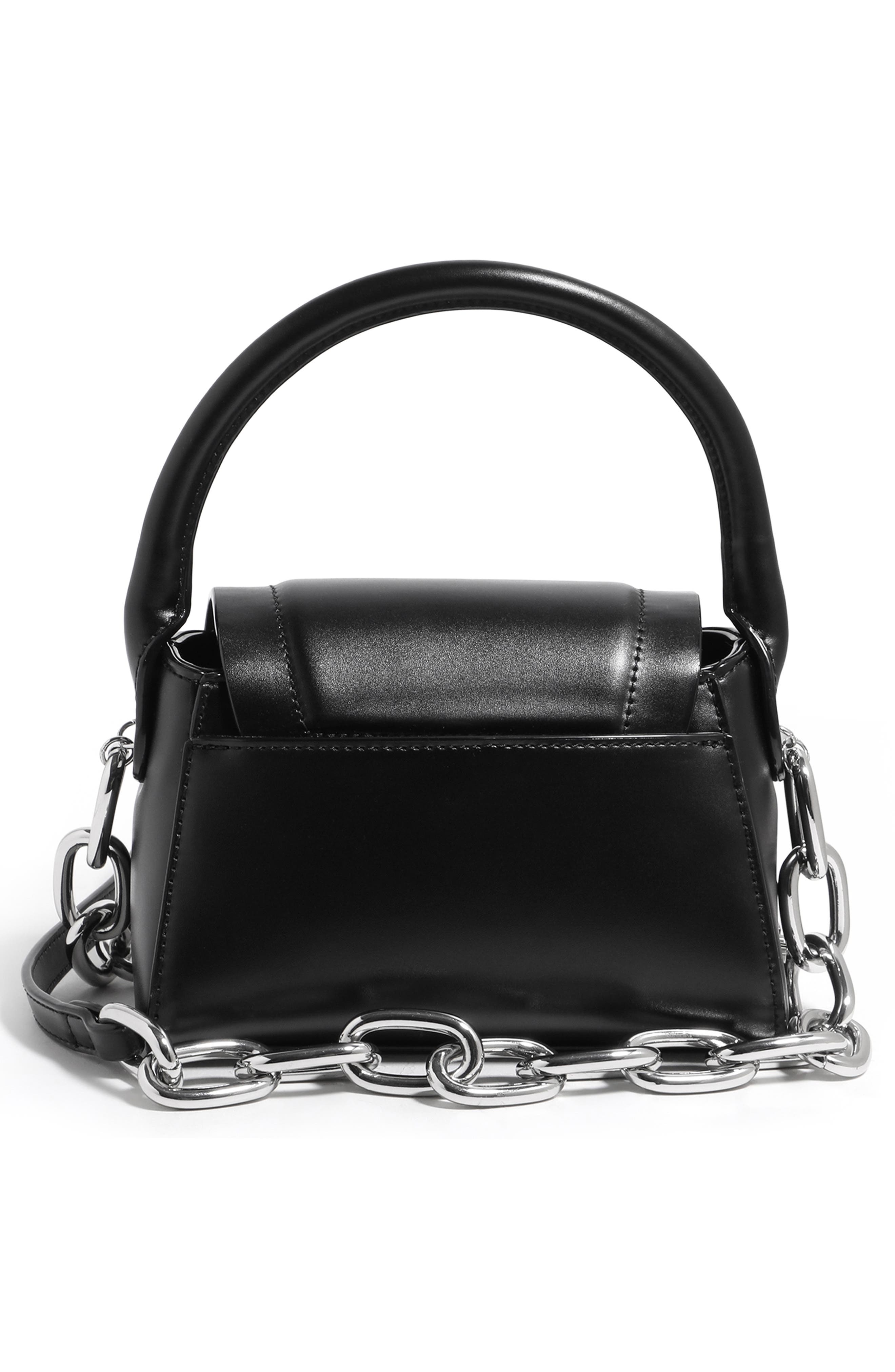 HOUSE OF WANT We Are Chic Vegan Leather Top Handle Crossbody, Alternate, color, 