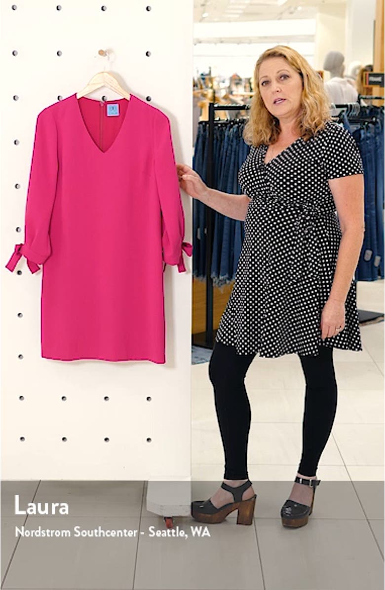 Tie Sleeve A-Line Dress, sales video thumbnail