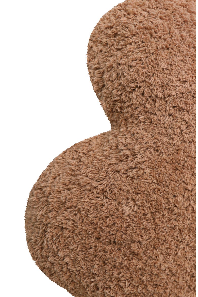 Cloud Floor Cushion, Alternate, color, CHESTNUT