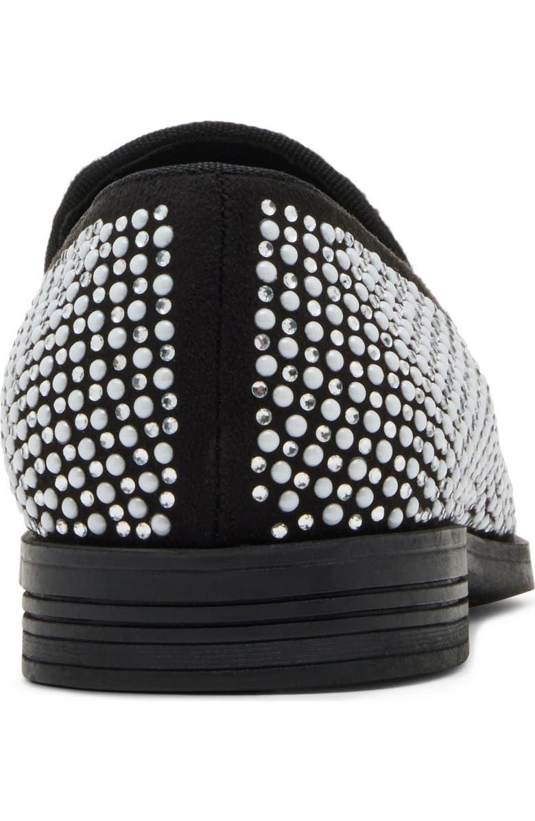 MADDEN Skylar Stud Venetian Loafer, Alternate, color, Black