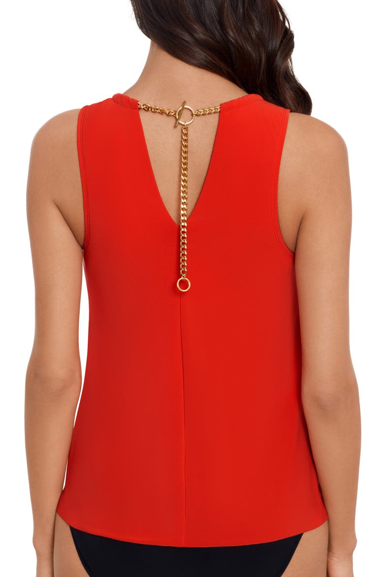 Hyperlink Chanae Tankini Top, Alternate, color, PERSIMMON