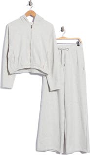 90 DEGREE BY REFLEX Bentley Fleece Hoodie & Pants Set