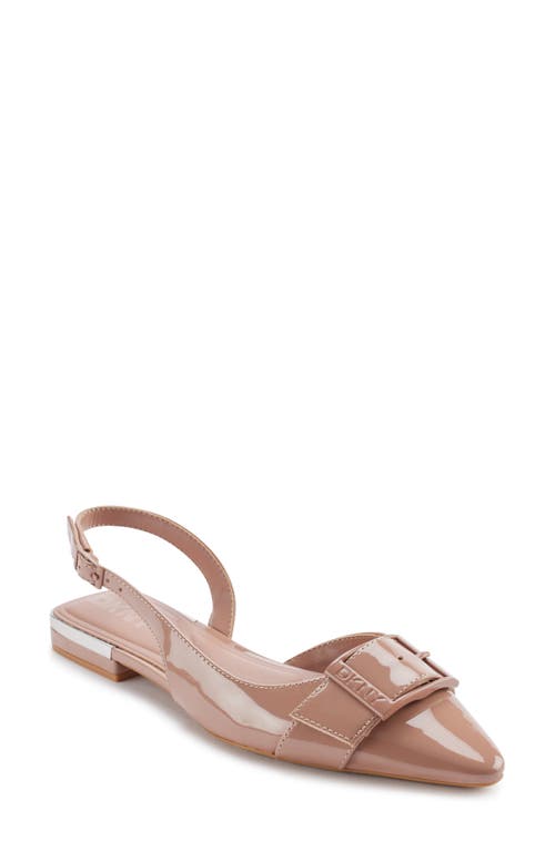 DKNY DKNY CLEMMA POINTED TOE SLINGBACK FLAT 