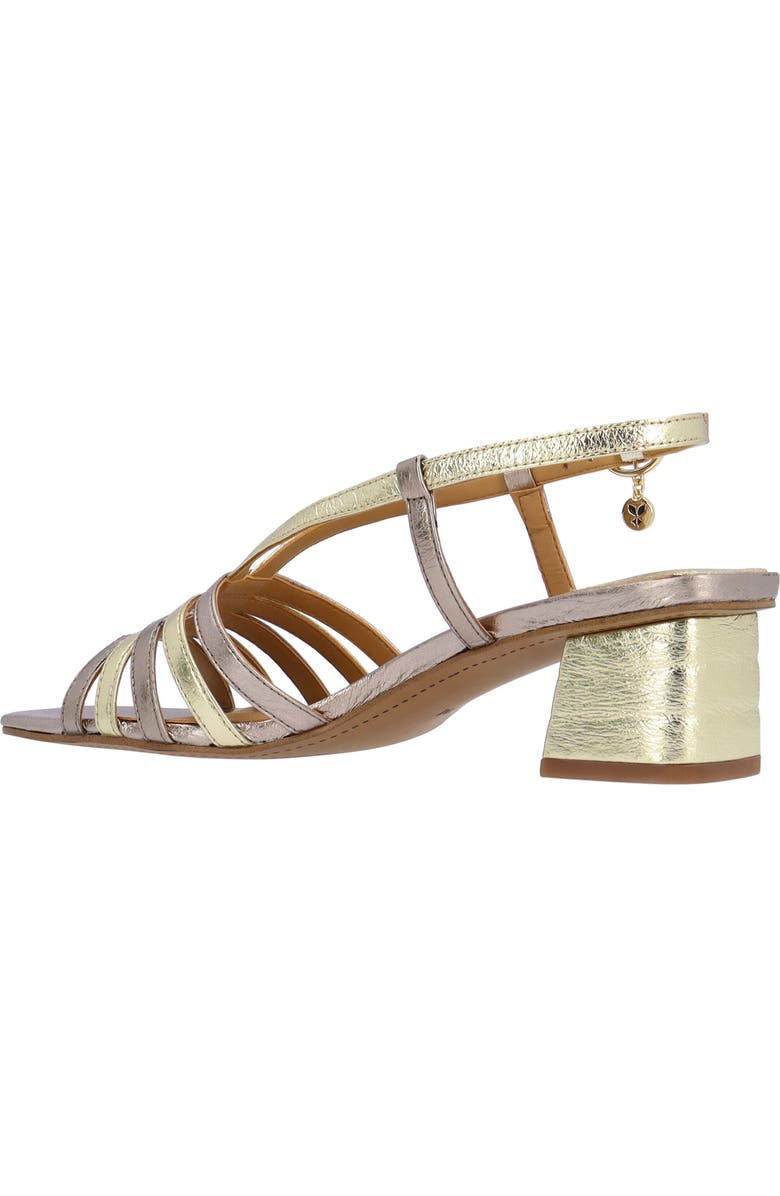 J. Reneé Regan Slingback Sandal, Alternate, color, Taupe/ Gold