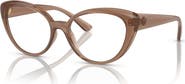 Versace 53mm Oval optical glasses