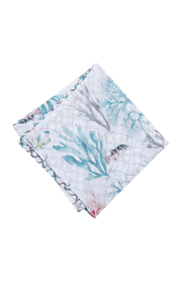 C&F Home St.Vincent Cloth Napkins Set of 6, Alternate, color, Blue